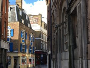 Old streets of the City of London