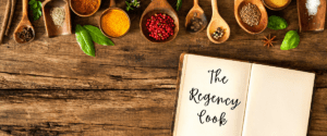The Regency Cook Blog Header