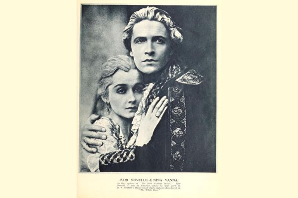 Nina Vanna and Ivor Novello in "The Man Without Desire" 5 February 2016