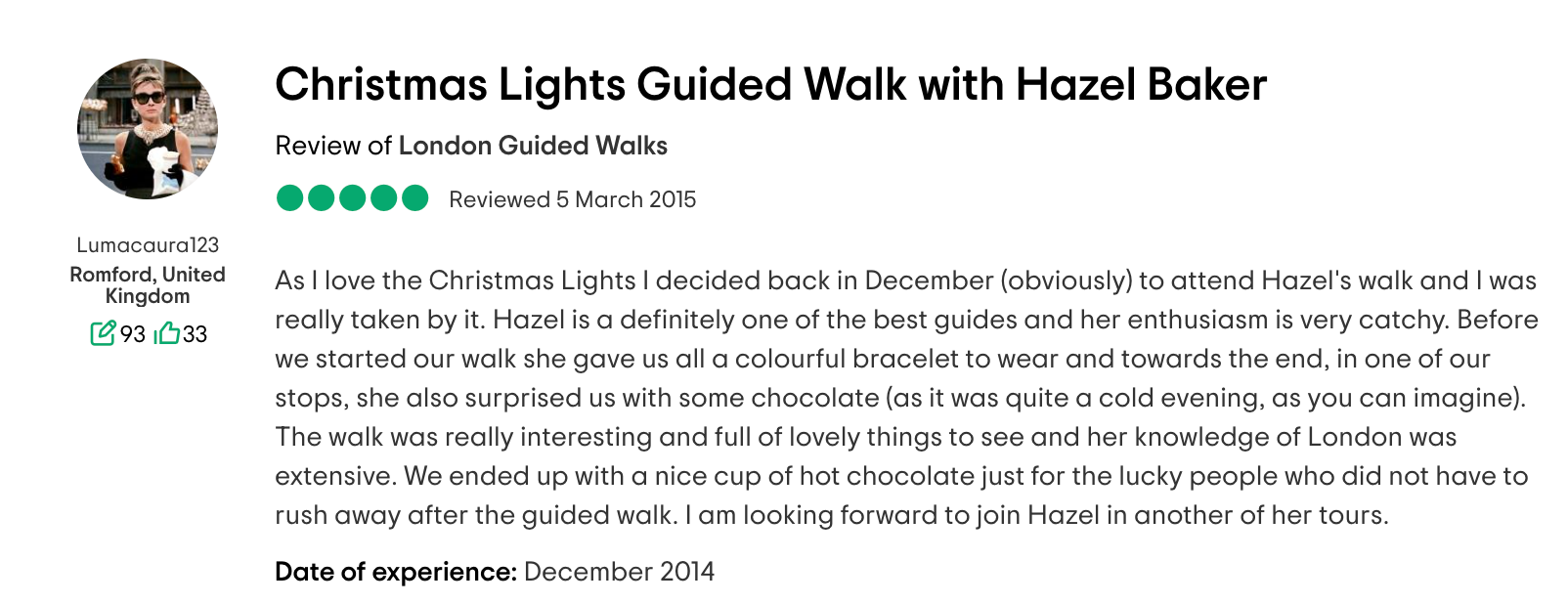 The Best Walking Tours in London at Christmas - London Guided Walks