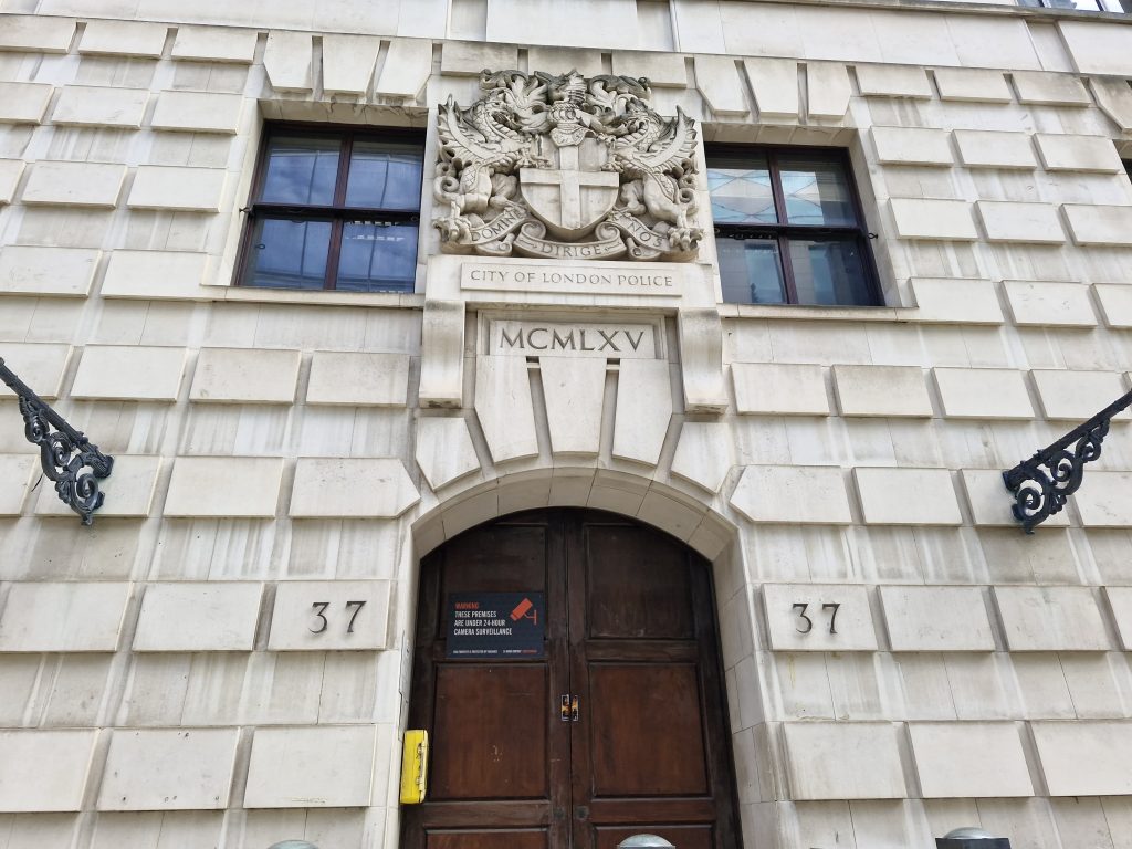 Police Headquarters Entrance
