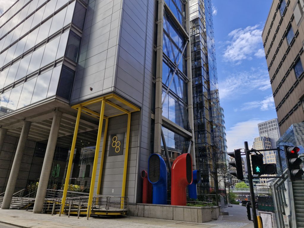 Number 88 Richard Rogers building
