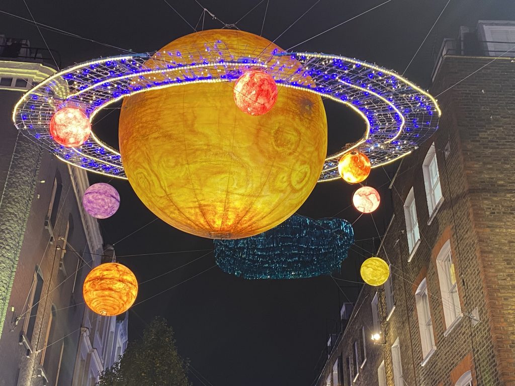 Christmas lights Carnaby Street P