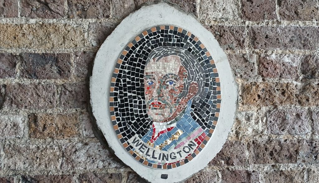 Photo of Wellington Mosaic on Salamanca Street, Photo by David Turnbull