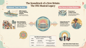 The Soundtrack of a New Britain – The 1951 Musical Legacy, Infographic