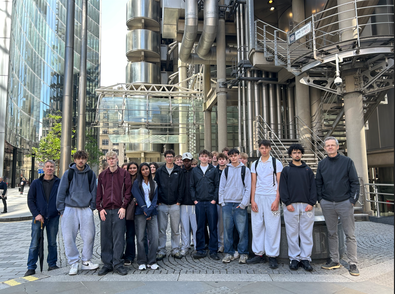 School grp: Financial London tour