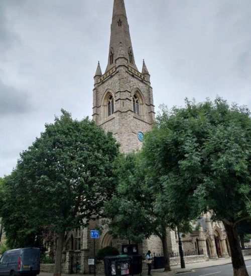 St Gabriel's Pimlico C of E church photo by Barbara Wright