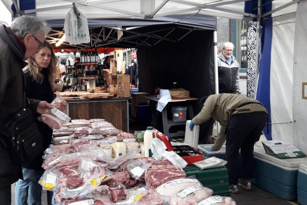 Broadway meat stall - Susan Baker