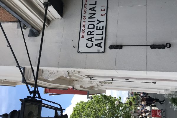 Cardinal Cap Alley, Bankside | London guided walks