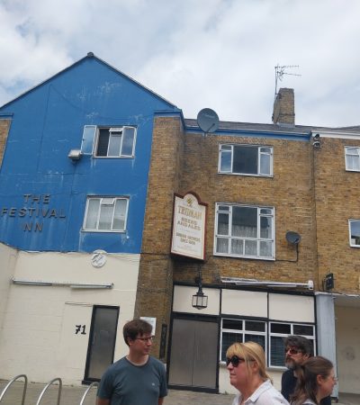 Festival of Britain pub on Lansbury estate _ Photo by Barbara Wright