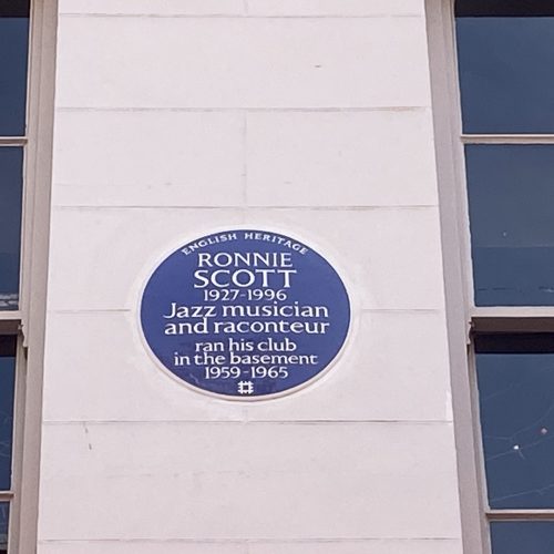 Blue plaque