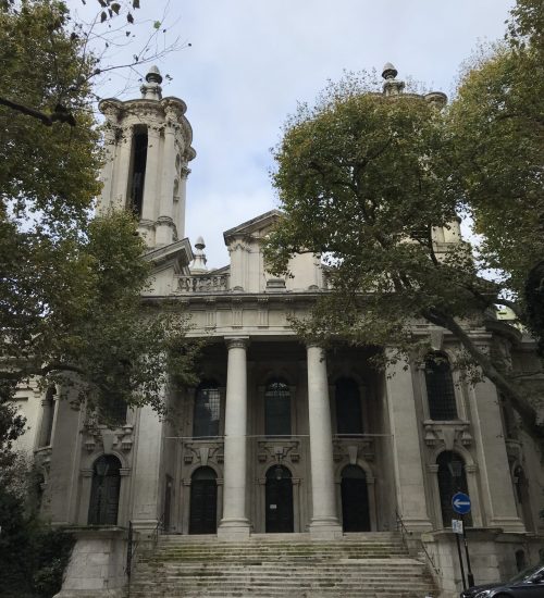 Grounds of St John’s Smith Square | Photo by Hazel Baker