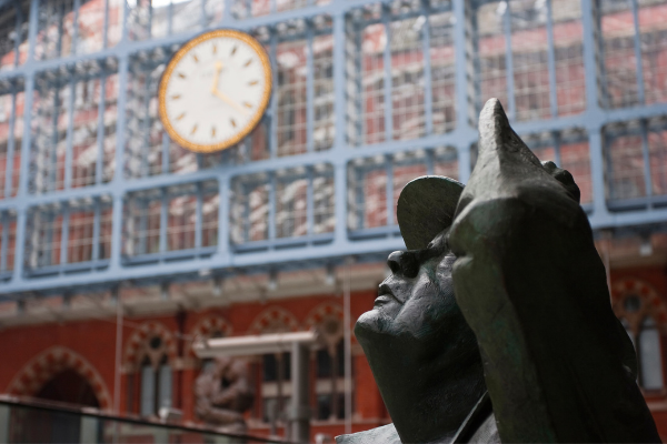 John Betjeman Statue. Credit: quisait, Getty Images