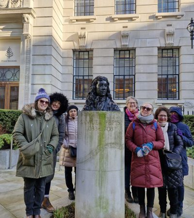 Samuel Pepys's London walk 11Jan2025