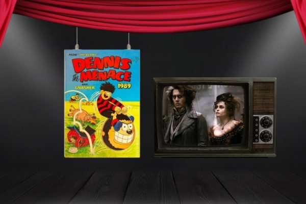 Sweeney Todd and Dennis the Menace Header