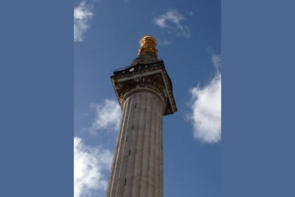 The Monument, near Pudding Lane