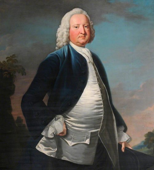 Hudson, Thomas; Sir Watkin Williams (d.1749), 3rd Bt of Llanforda; Bodelwyddan Castle Trust; http://www.artuk.org/artworks/sir-watkin-williams-d-1749-3rd-bt-of-llanforda-178311