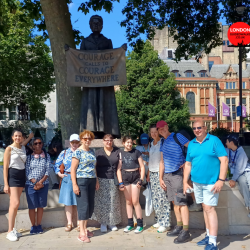 Summer in Suffragettes in Westminster