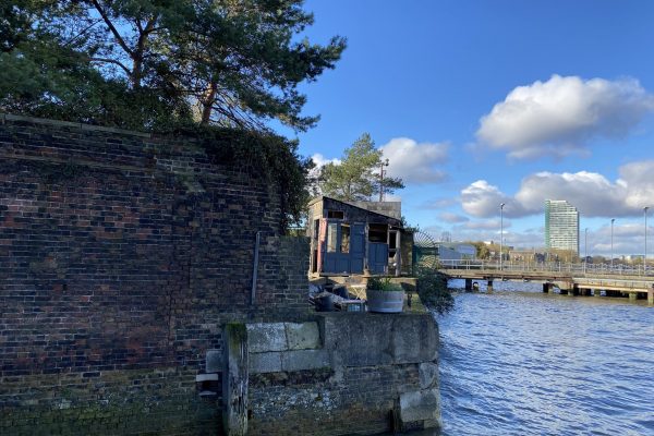 Where Dockyard Was From River Looking West