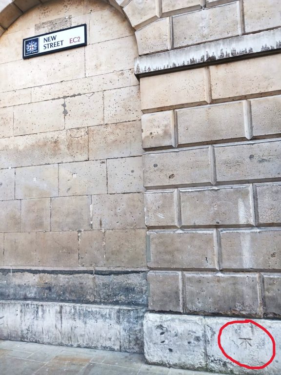 benchmark on New Street